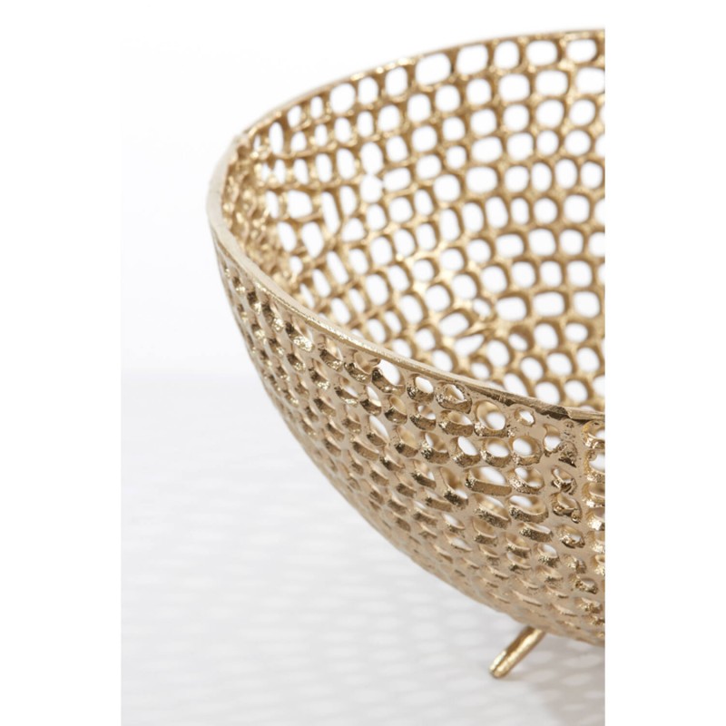 MIA BOWL ANTIQUE GOLD